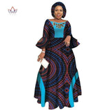 Traditional African Long Sleeve Formal Party Dress AlansiHouse 3 S 
