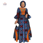 Traditional African Long Sleeve Formal Party Dress AlansiHouse 8 S 