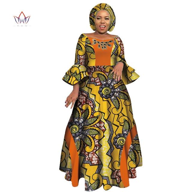 Traditional African Long Sleeve Formal Party Dress Traditional African Long Sleeve Formal Party Dress