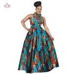 Traditional African Print Casual Dress (Sleeveless) AlansiHouse 1 M 