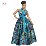 Traditional African Print Casual Dress (Sleeveless) AlansiHouse 7 M 