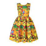 Traditional African Sundress for Girls AlansiHouse 3 145cm-150cm 