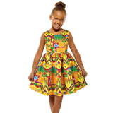 Traditional African Sundress for Girls AlansiHouse 