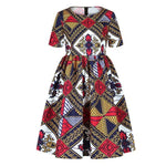 Traditional African Sundress for Girls AlansiHouse 8 145cm-150cm 