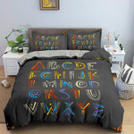 Vibrant African Art Bedding Set (Duvet + Pillowcase) AlansiHouse 1 173x218cm 2PCS 