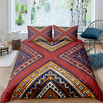 Vibrant African Print Bedding Set (Duvet + Pillowcase) AlansiHouse 3 US Full 203x228cm 