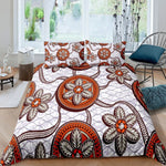 Vibrant African Print Bedding Set (Duvet + Pillowcase) AlansiHouse 5 US Full 203x228cm 
