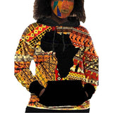 Women's African Fashion Hoodie III AlansiHouse picture 1 XXL 