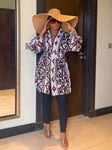 Women's African Fashion Kimono AlansiHouse H04 XL 