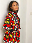 Women's African Fashion Kimono AlansiHouse H05 XXXL 