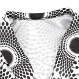 Women's Kente V-Neck Lantern Sleeve Shirt AlansiHouse 