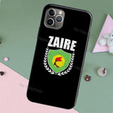 Zaire National Flag Phone Case (for iPhone) AlansiHouse For iPhone 13 mini 9089 