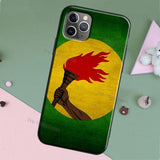 Zaire National Flag Phone Case (for iPhone) AlansiHouse For iPhone 13 mini 9209 