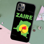 Zaire National Flag Phone Case (for iPhone) AlansiHouse For iphone 5 5S SE 8609 
